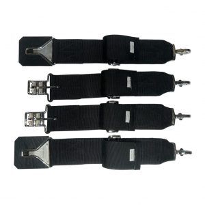 1965 and Early 1966 Shelby GT350 Ray Brown Seatbelts (Latch and Link Design)