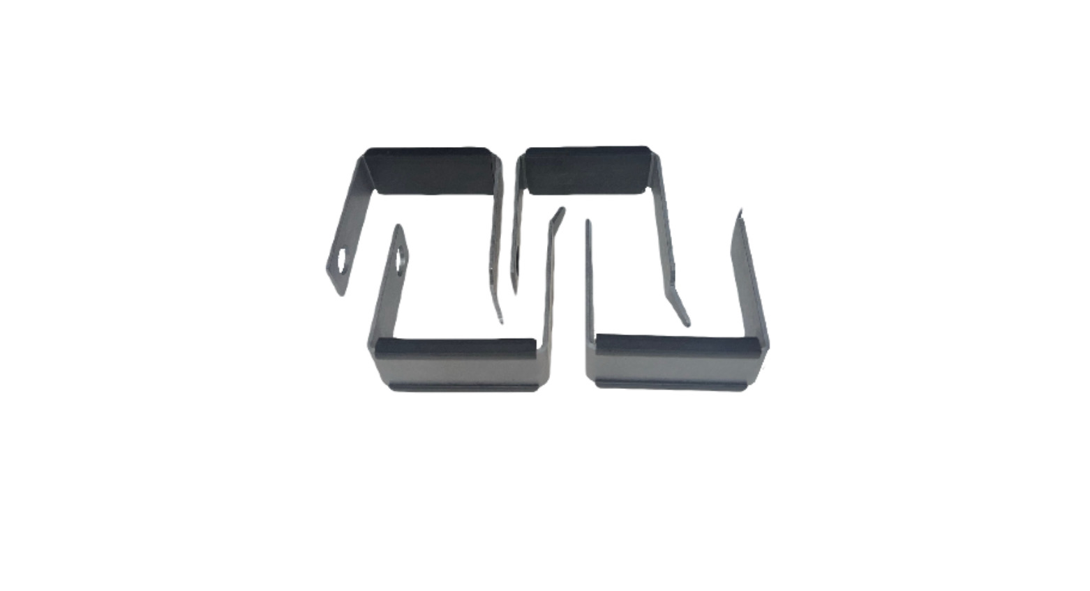 1969-1970 Shelby Leaf Spring Clamps - Round Hole - Image 3