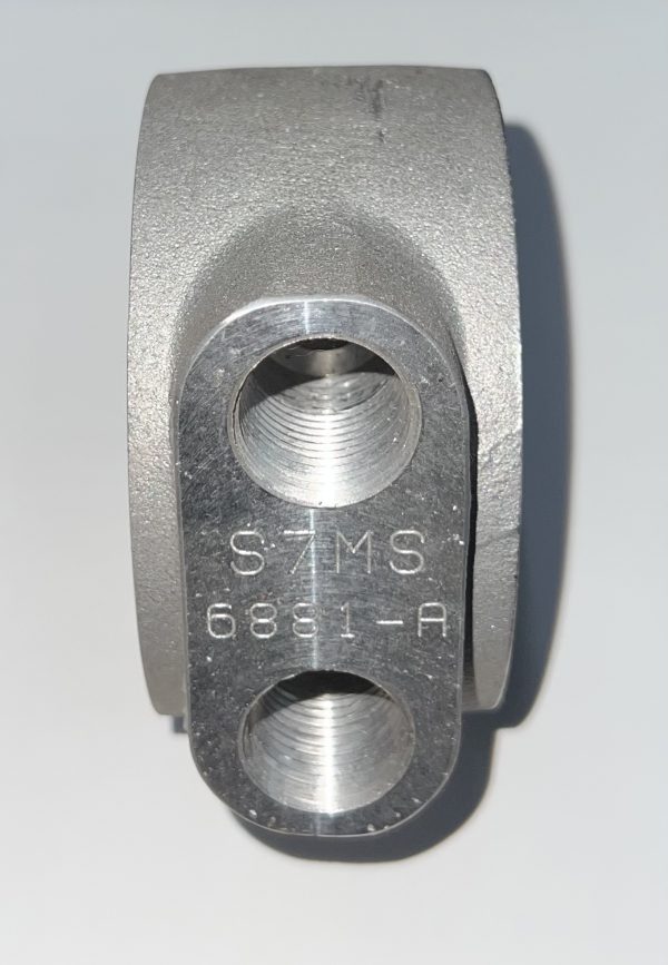 67 Shelby GT500 Oil Cooler Adapter Block Kit S7MS-6881-A - Image 2