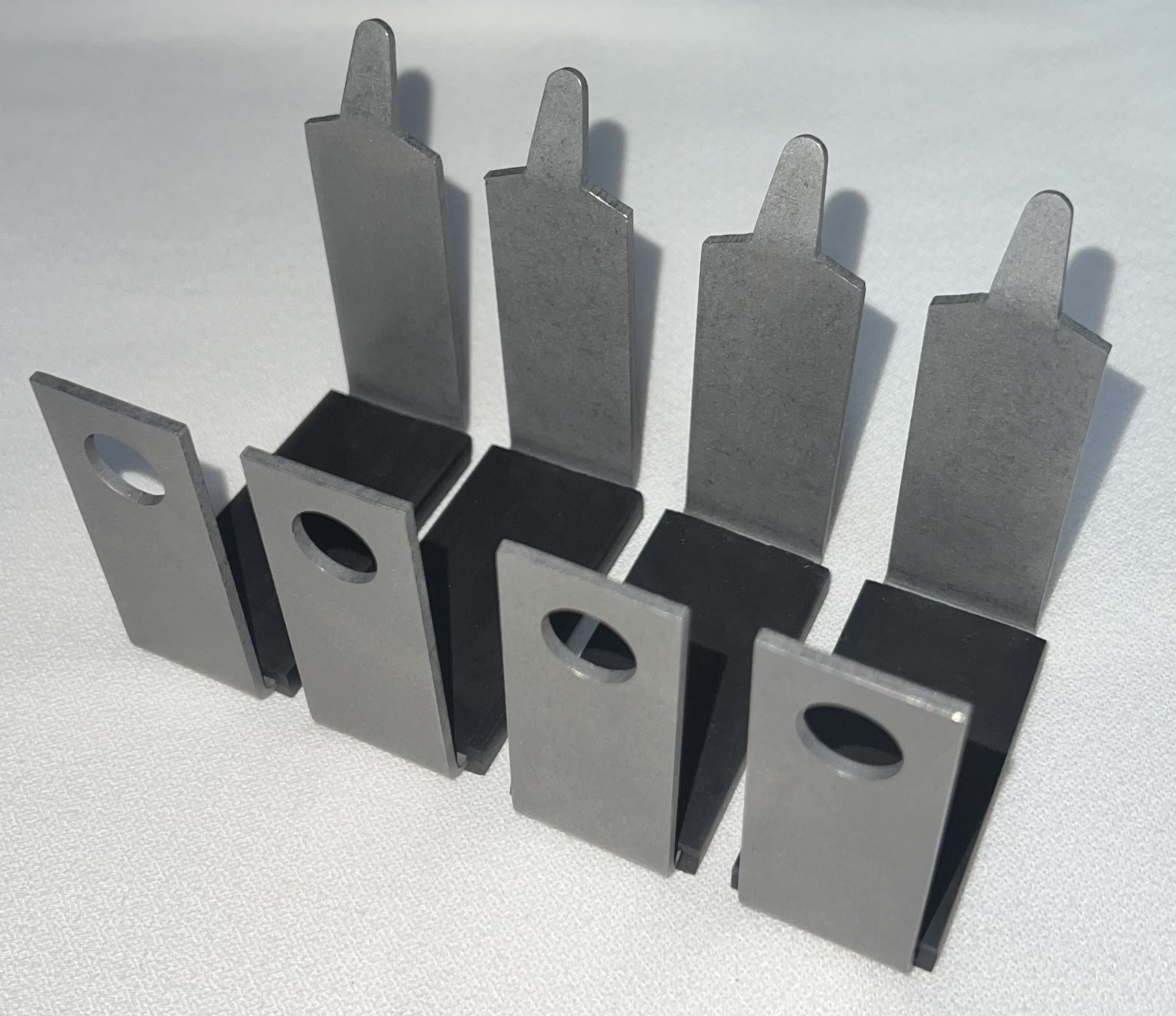 1969-1970 Shelby Leaf Spring Clamps - Round Hole