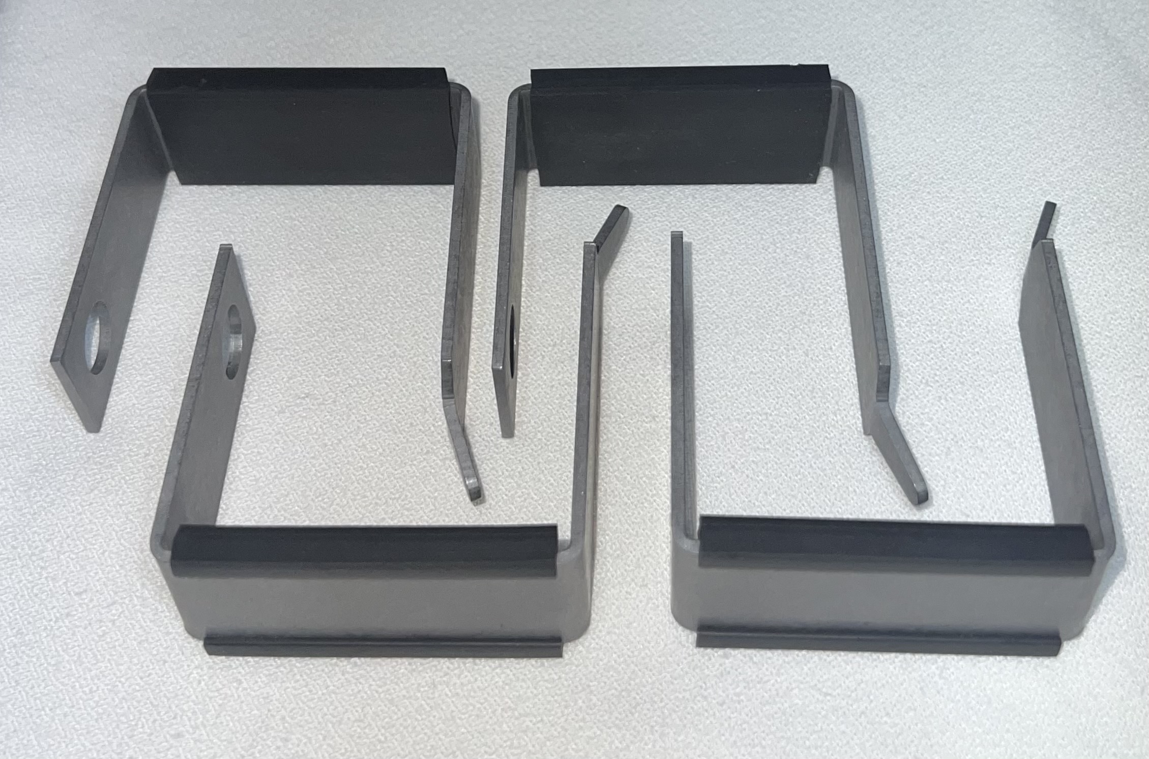 1969-1970 Shelby Leaf Spring Clamps - Round Hole - Image 3