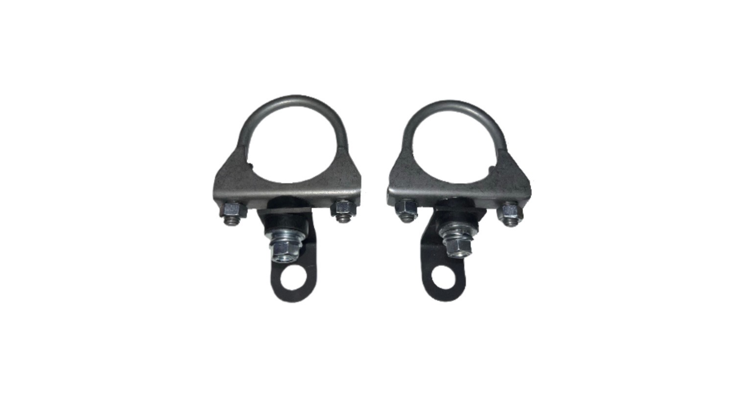 1965 Shelby GT350 2" Diameter Exhaust Hanger Clamps (Concours Style)