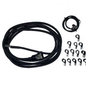 1965 Shelby GT350 Relocating Battery Cable Kit (Concours Style)