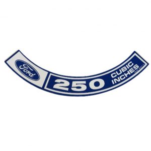 1970-1973 Air Cleaner Decal D0OF-9C611-C