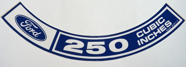 1970-1973 Air Cleaner Decal D0OF-9C611-C