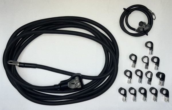 1965 Shelby GT350 Relocating Battery Cable Kit (Concours Style)