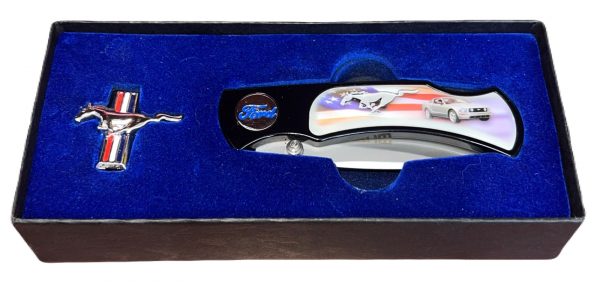 Ford Mustang Knife and Pin - Image 3