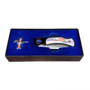 Ford Mustang Knife and Pin