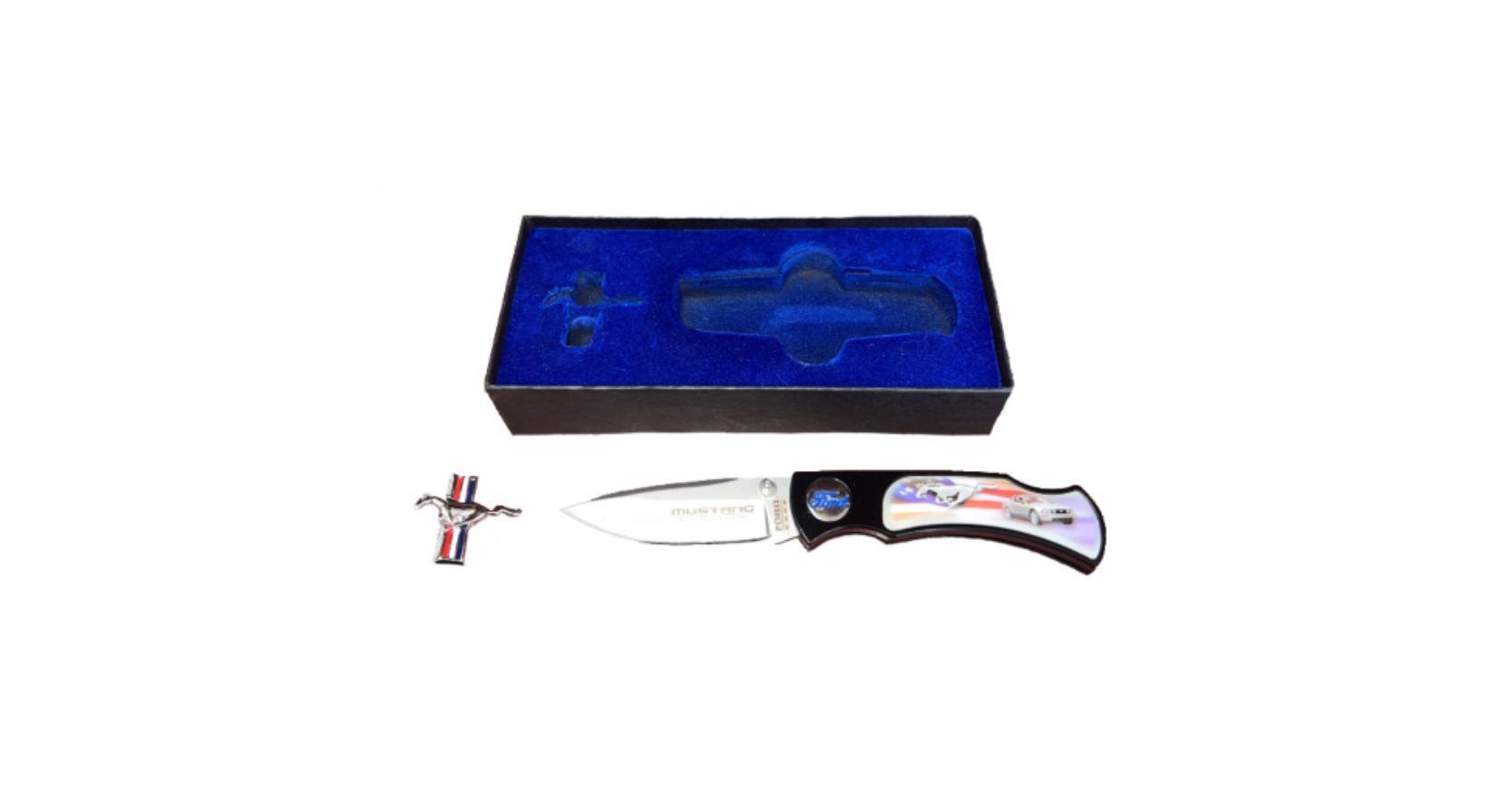 Ford Mustang Knife and Pin - Image 2