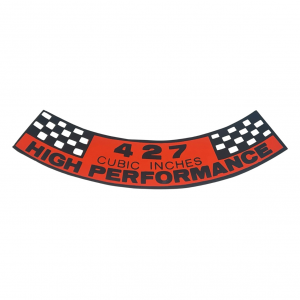 427 High Performance Air Cleaner Decal -DF324