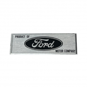 1965-1966 Ford Mustang Scuff Plate Emblem