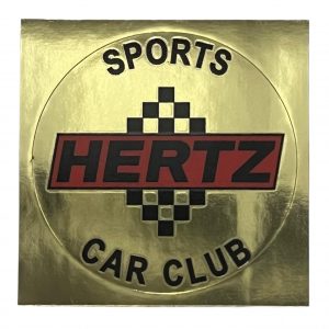 1966 Shelby GT350 HERTZ Wheel Decal - Excellent Driver Repro