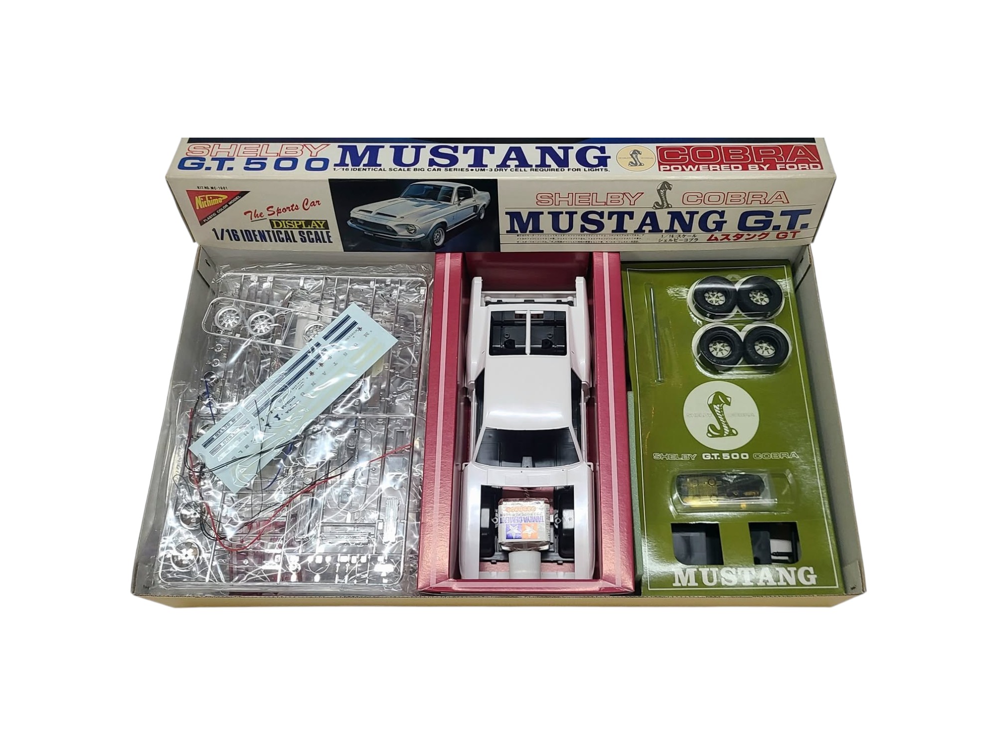 1967/1968 Shelby GT500 1/16 Scale Model Kit