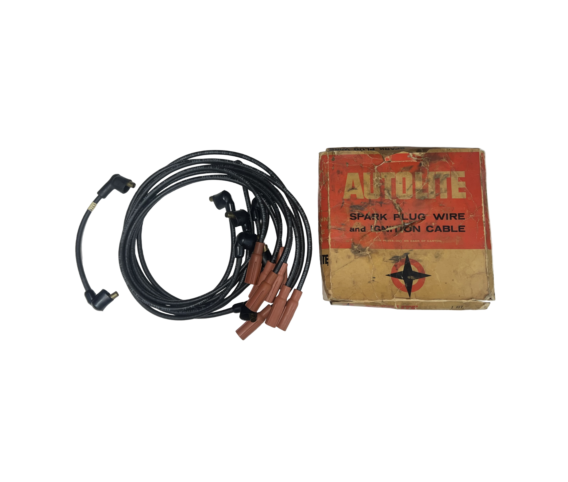 NOS 1967 Shelby GT500 Autolite Spark Plug Kit