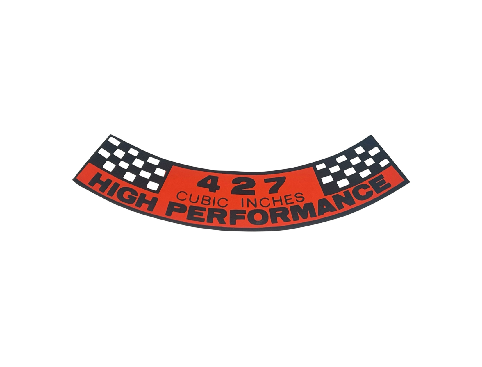 427 High Performance Air Cleaner Decal -DF324 – Shelby Parts and ...